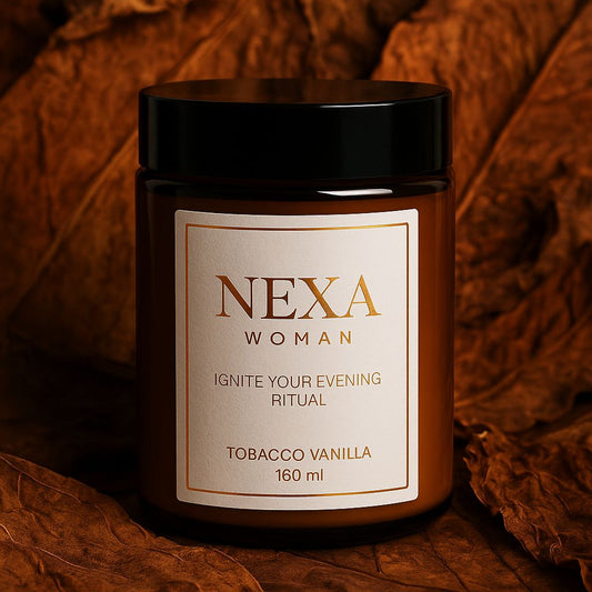 NEXA Woman – Tobacco Vanilla aromatická sviečka 160 ml